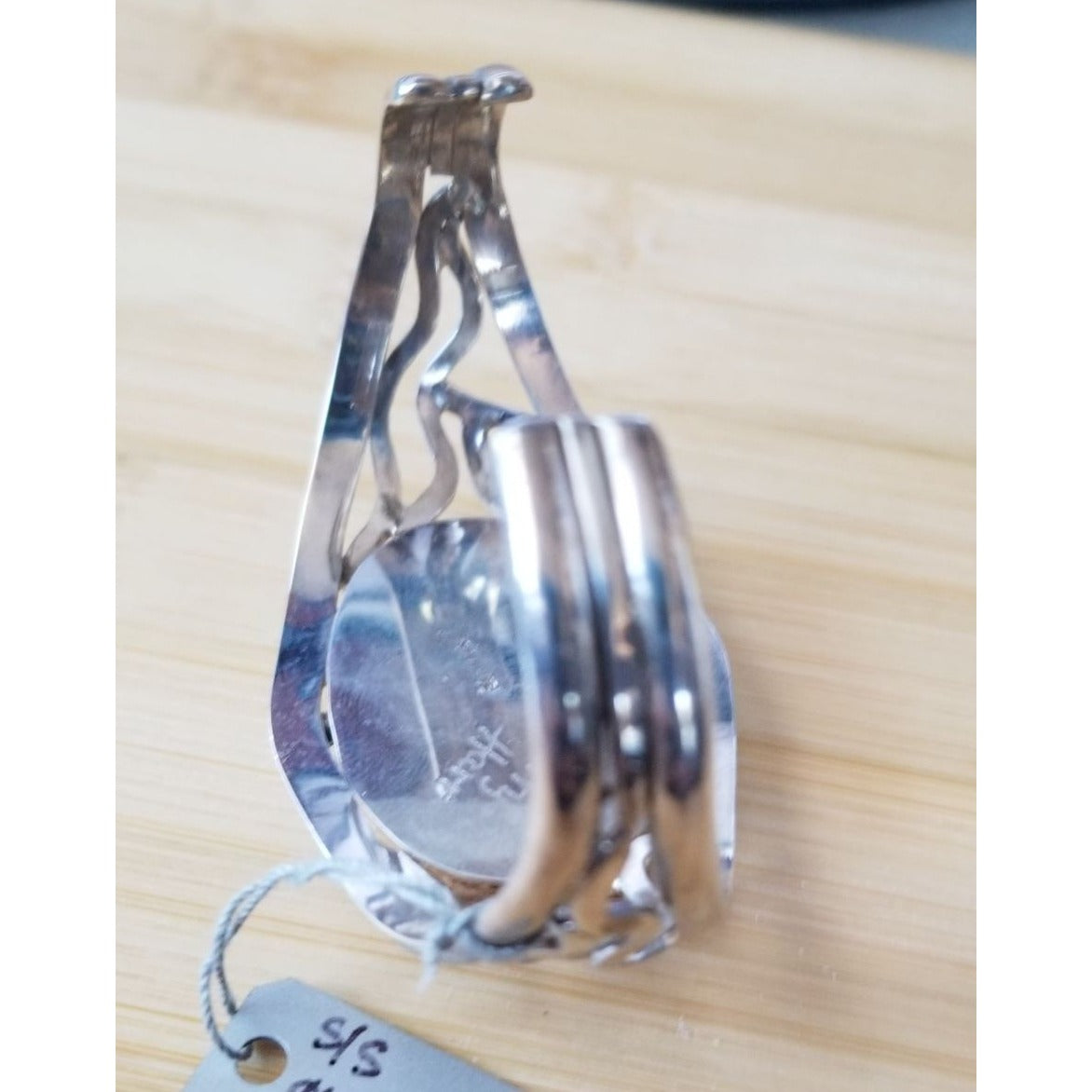 Bracelet Peanutwood Oval A- Grade Sterling 925 Silver 3" 40 cm x 30 cm 42.2 gr