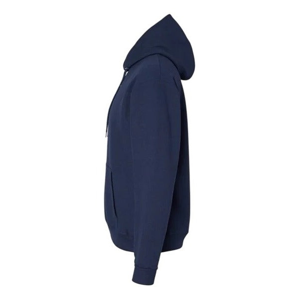 Sweatshirt Navy Hoodie No Zip Hanes Large Pocket Comfort Blend