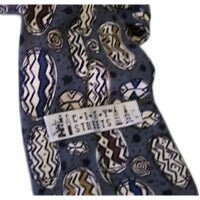 Tie Men's 100 % Polyester City Streets Neck Tie Gray Black Geometric Made in USA