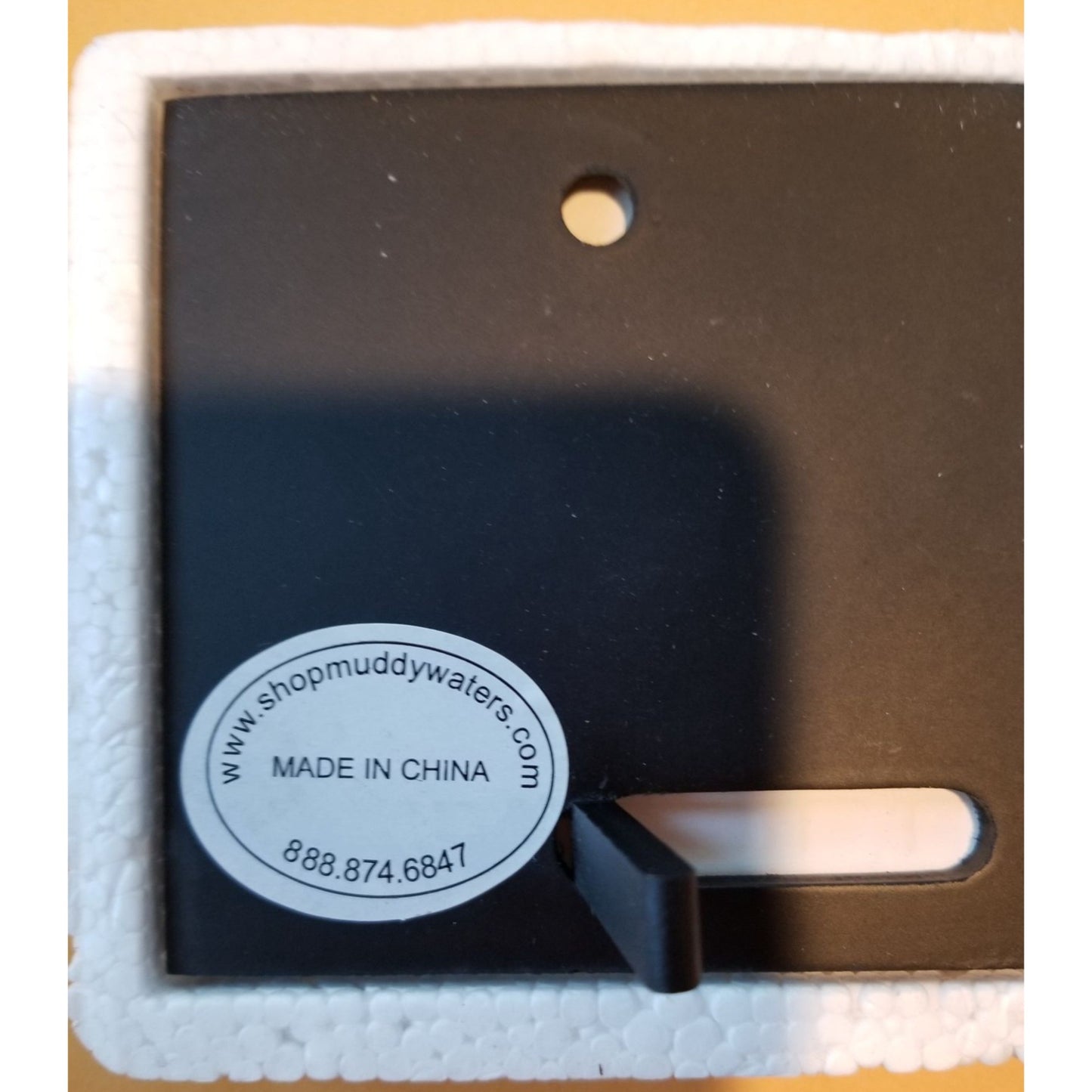 Art Tile 4" x 4"  Muddy Waters Hand Painted 7A031 ArtWork on Tile Wine 3 Two Wine Glasses   1/2 " Ceramic Tile and backing