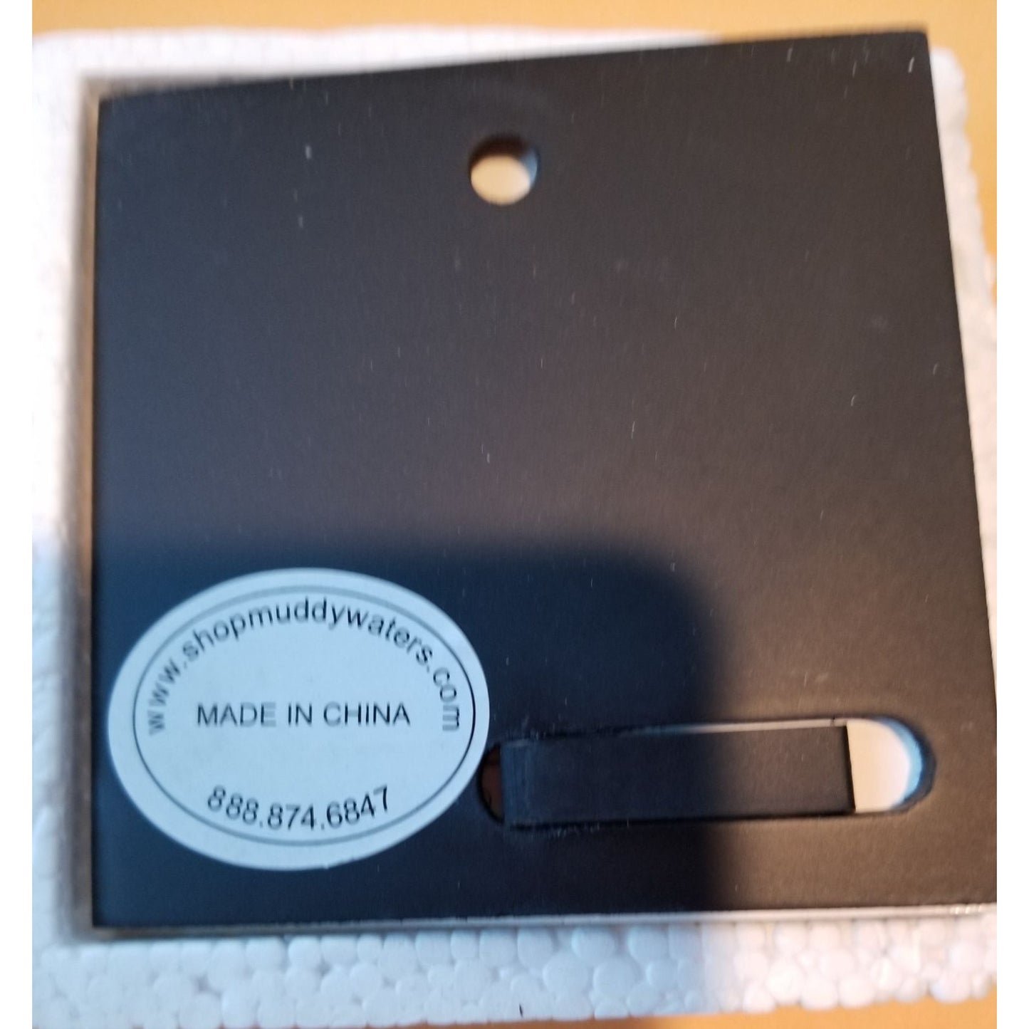 Art Tile 4" x 4"  Muddy Waters Hand Painted 7A031 ArtWork on Tile Wine 3 Two Wine Glasses   1/2 " Ceramic Tile and backing