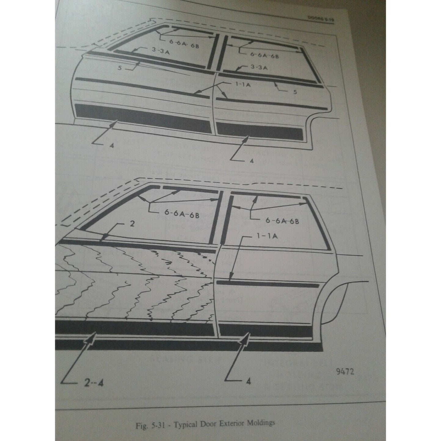 Book 1978 Fisher Body Service Manual, Chevy /  Pontiac / Oldsmobile / Buick/ Cadillac GM