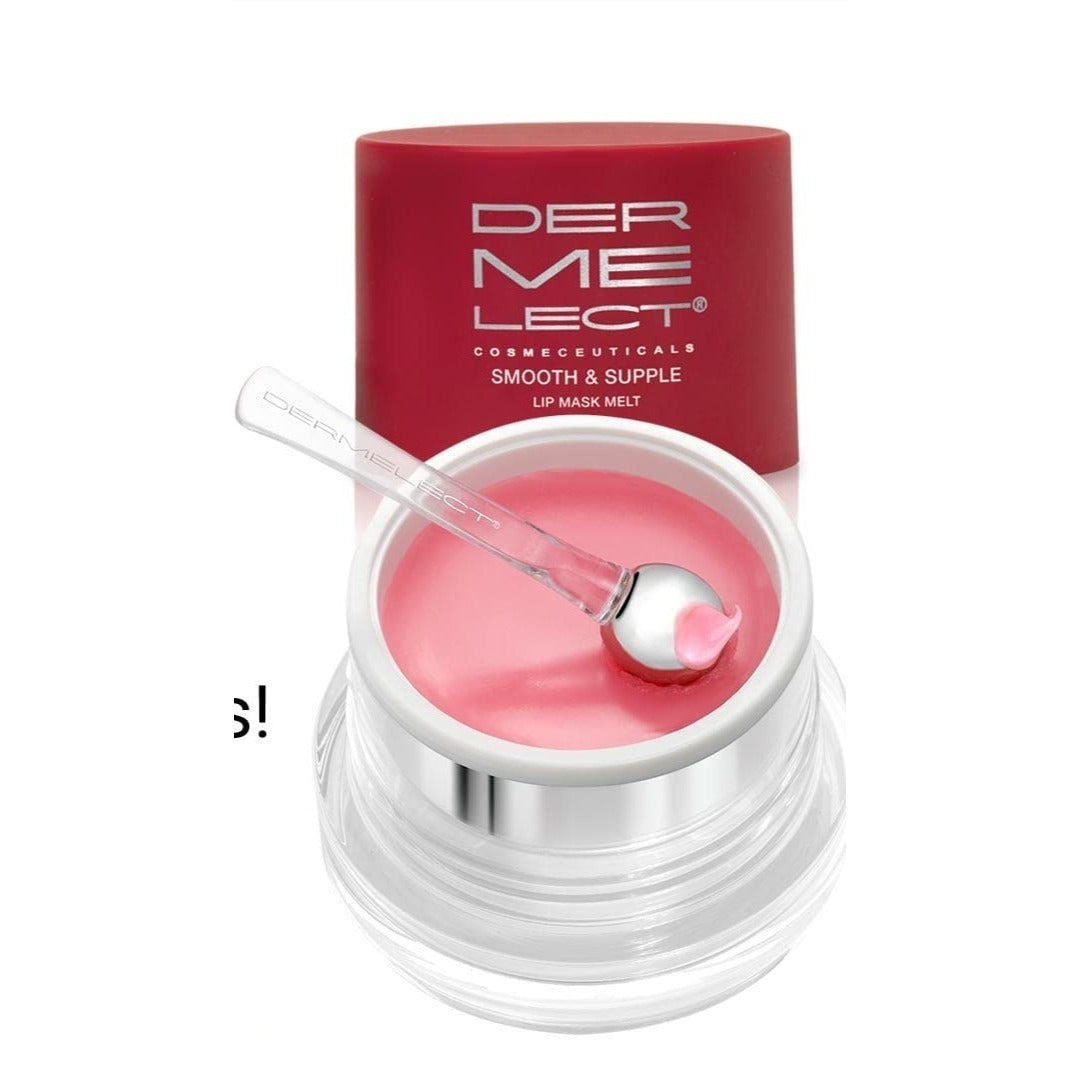 Skincare Dermelect Smooth & Supple Lip Mask Melt  0.5 oz Anti Aging Lip Balm