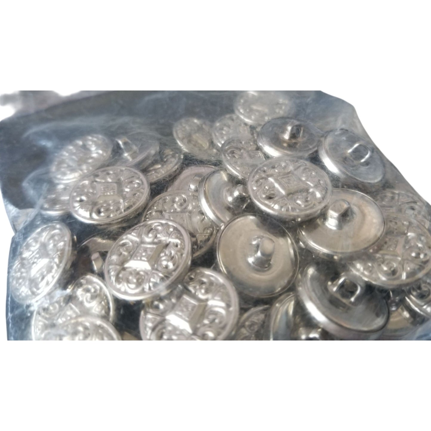 Sewing C&C Metal Products 5349 square filagre  Silver  36 pack