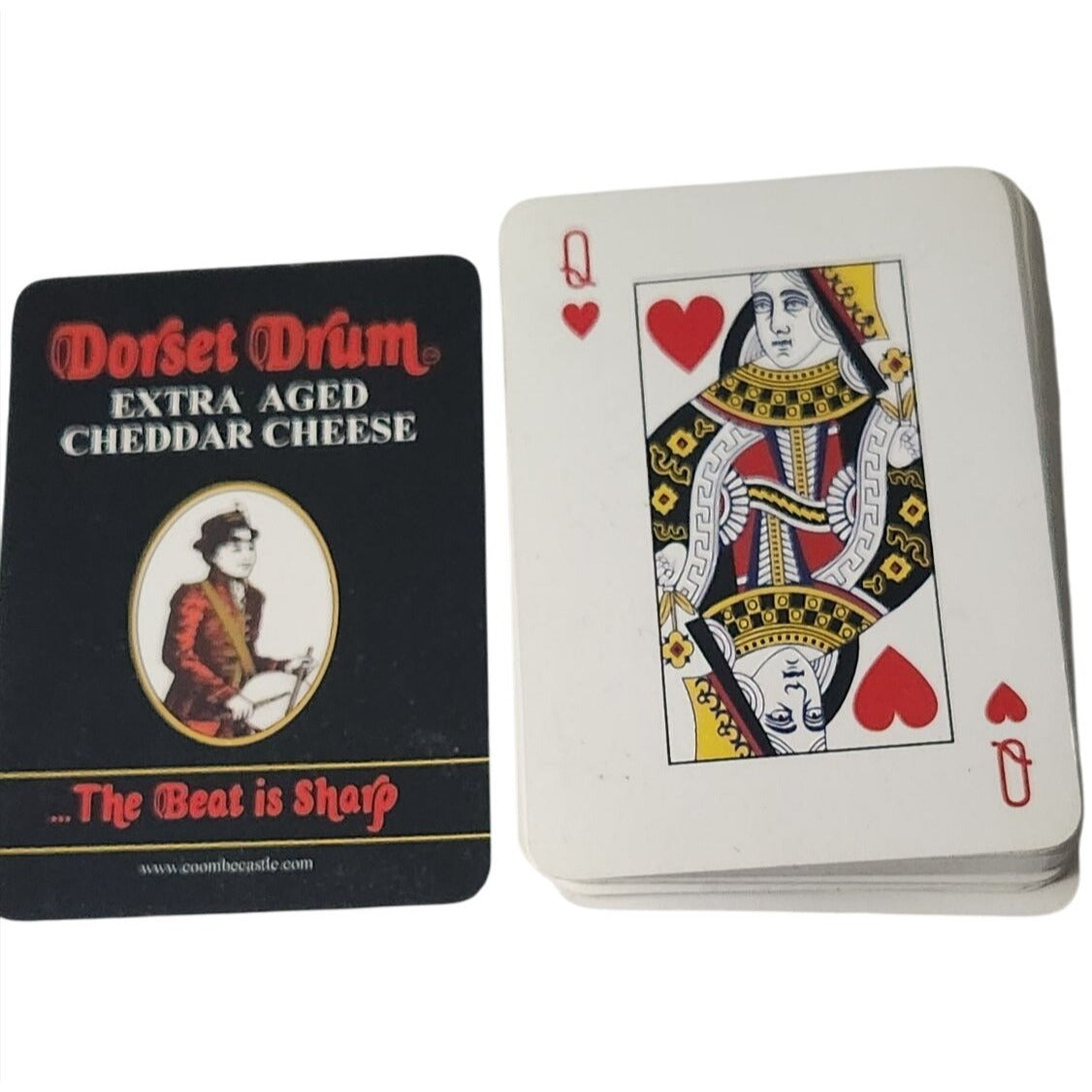 Dorset Drum Extra Aged Cheddar Cheese-Themed Playing Cards
