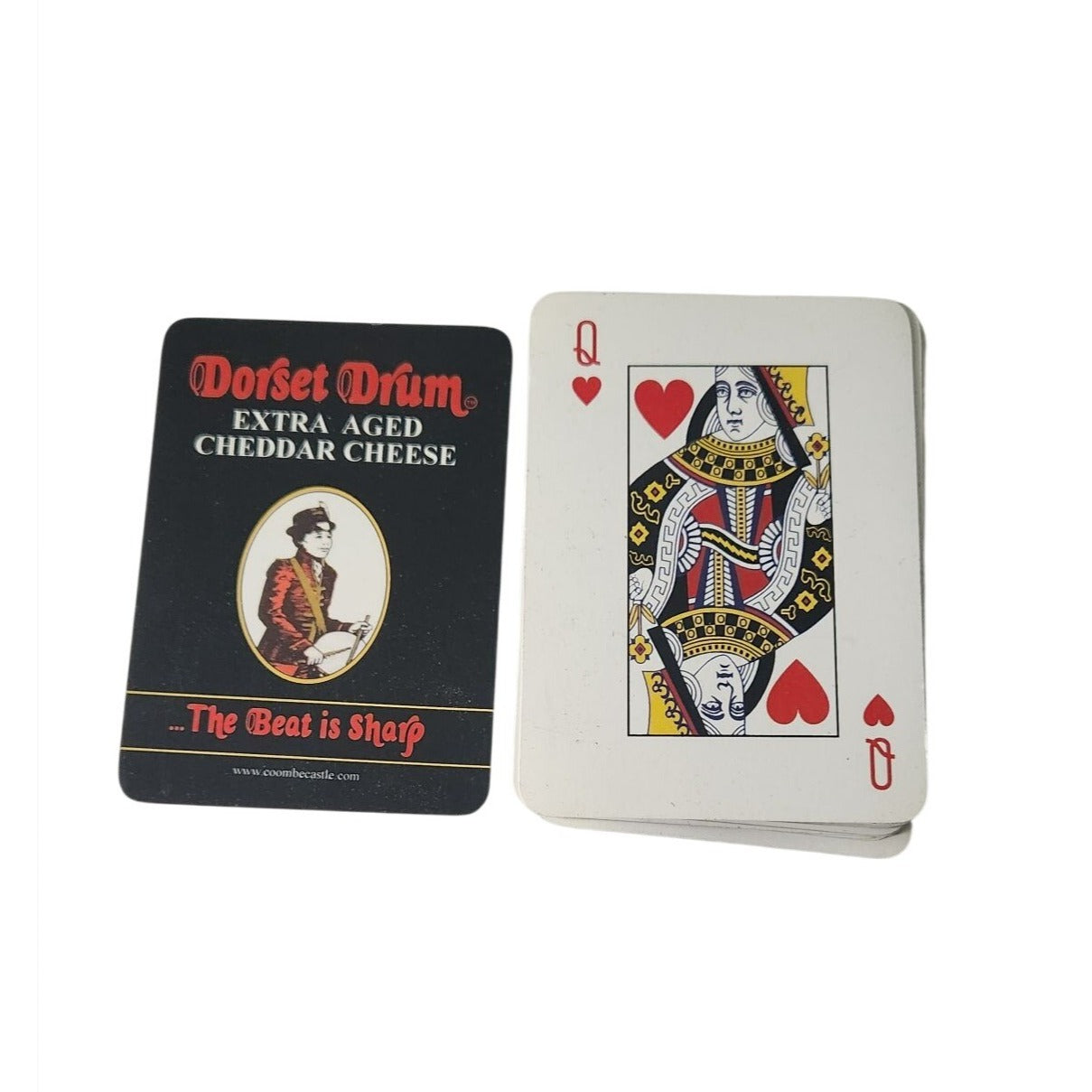 Dorset Drum Extra Aged Cheddar Cheese-Themed Playing Cards