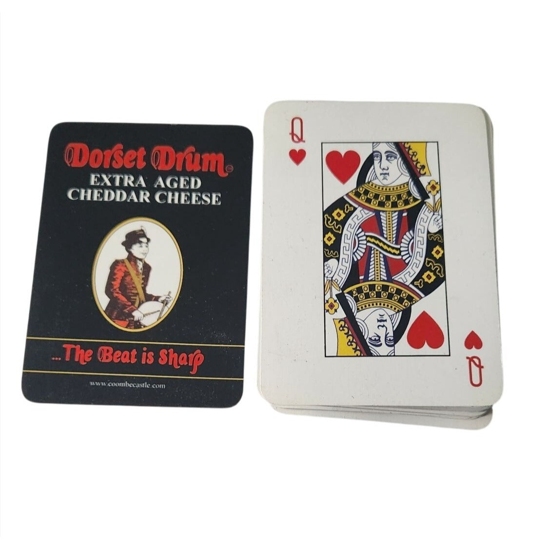 Dorset Drum Extra Aged Cheddar Cheese-Themed Playing Cards
