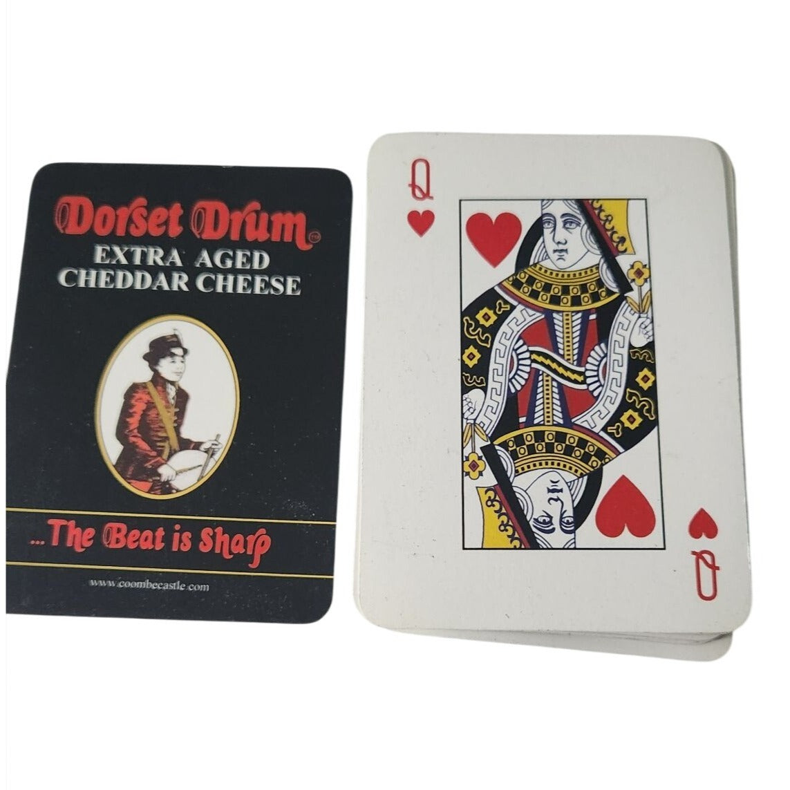 Dorset Drum Extra Aged Cheddar Cheese-Themed Playing Cards