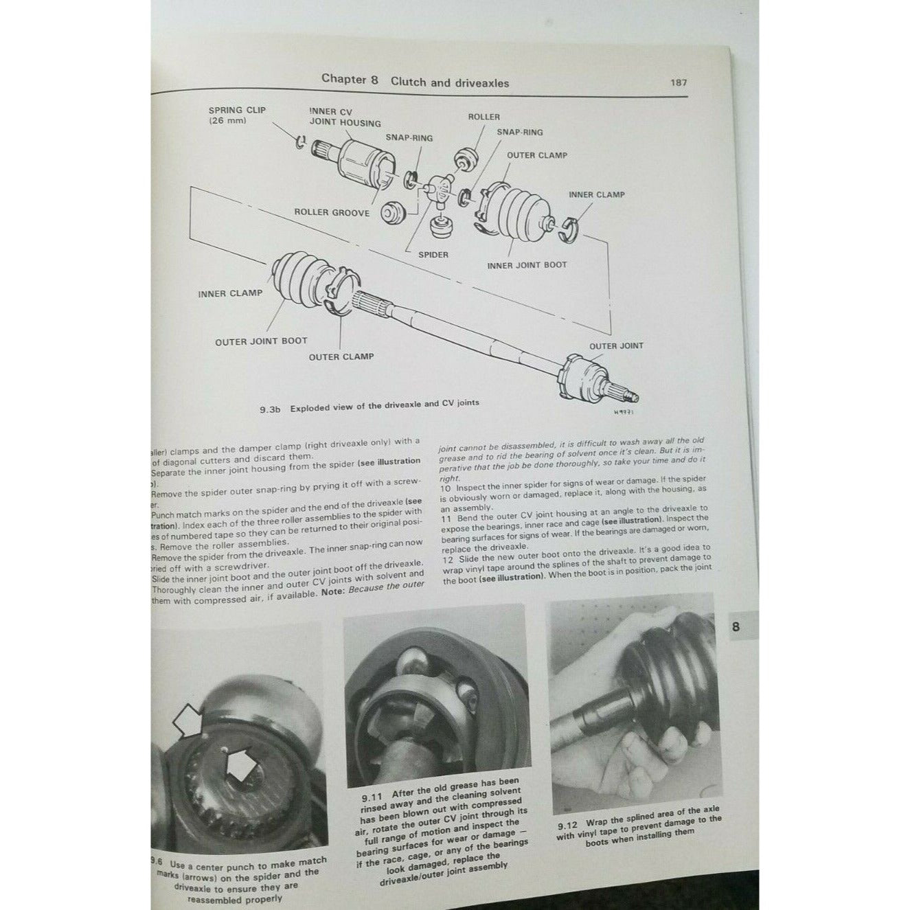 Book 1984 - 1989 Haynes Honda Accord  All Models Automotive Repair Manual