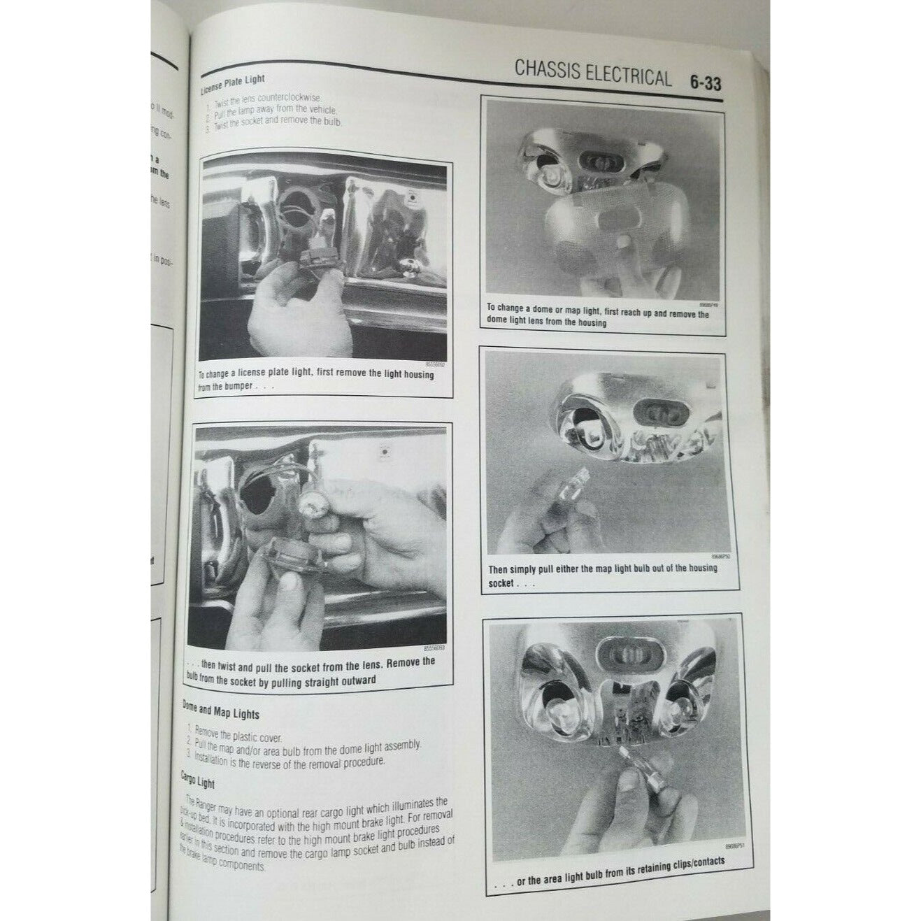 Book 1983 - 90  Chilton's Ford Ranger Bronco II Repair Manual 2 and 4 Wheel Drive