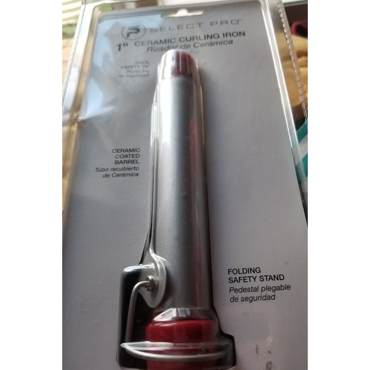 Curling Iron Select Pro 1 Inch Ceramic  2 Heat Settings Swivel Cord Cl-715C-1